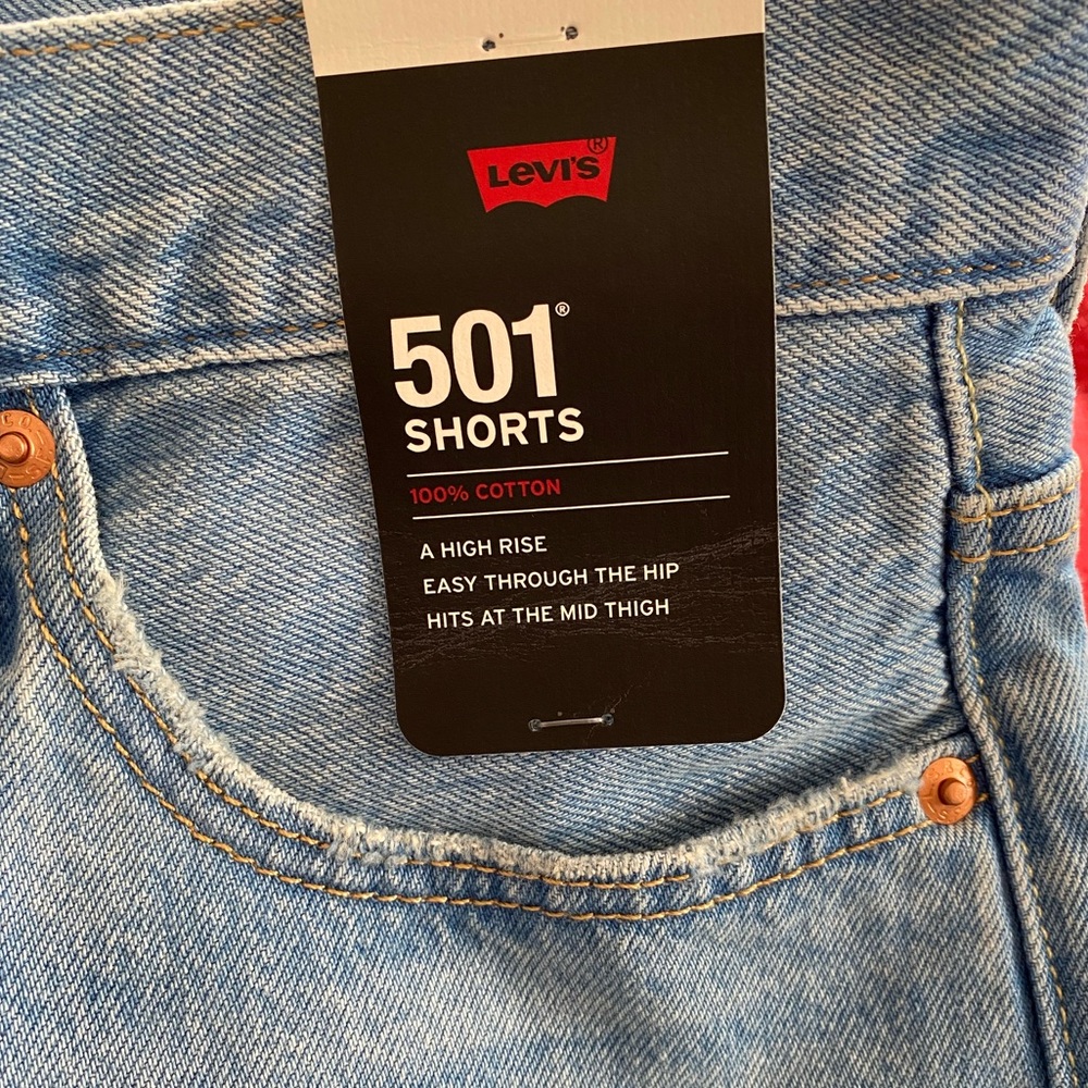Levi’s 501 Premium Denim Short - Picture 3 of 5